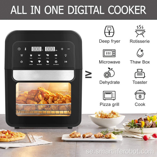 Automatisk Smart Digital Air Fryer-ugn